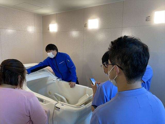 勉強会~特浴槽の使用について~
